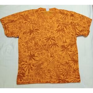 VTG Hawaiian Tropic Graphic Tee Shirt Beach Promo SZ XL